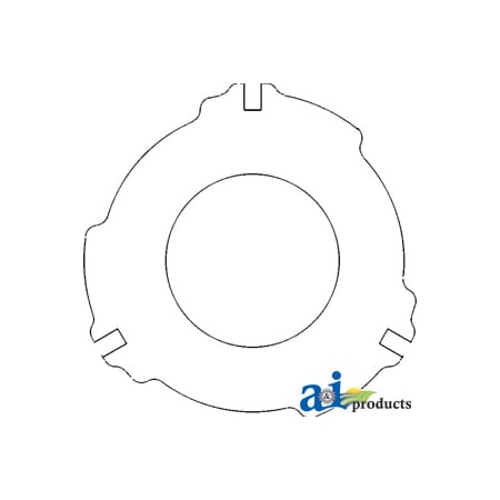 A & I Products Plate, Trans & PTO Clutch 14" x14" x0.5" A-R112385
